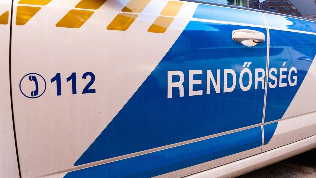 gázolás baleset rendőr gyerek