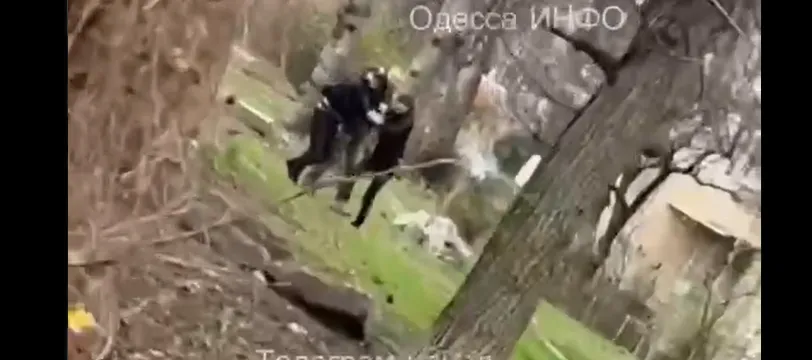 Lakótelepről rángattak el egy civilt Odesszában a sorozók (Forrás: Telegram)