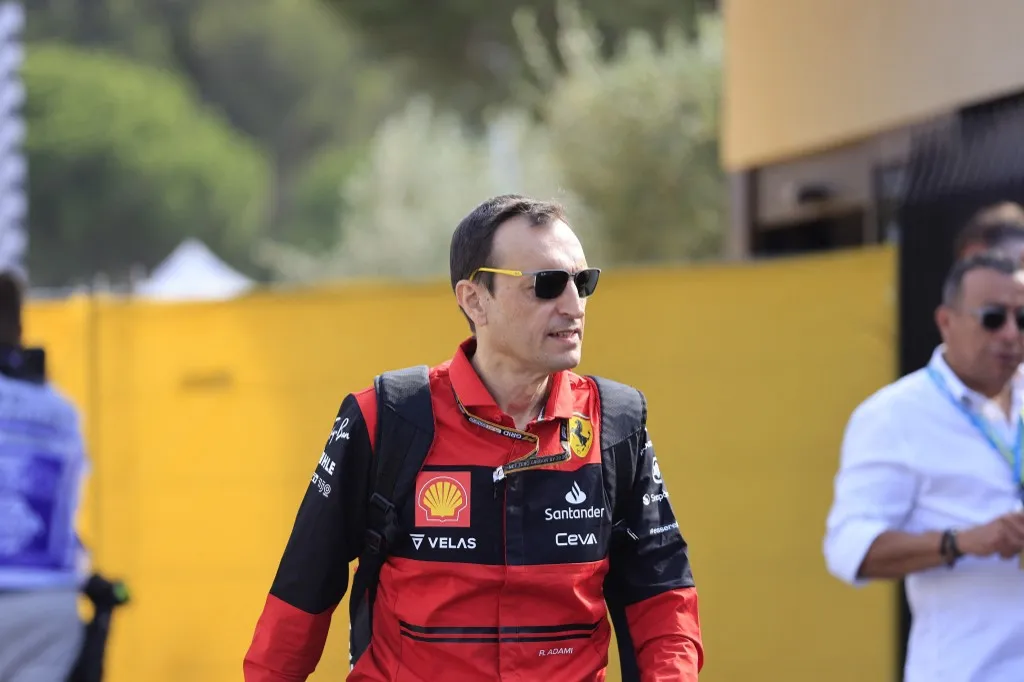 Riccardo Adami of Italy during the F1 Lenovo Grand Prix De France 2022 on July 23th, 2022 in Le Castellet, France. (Photo by Alessio Morgese/NurPhoto) (Photo by Alessio Morgese / NurPhoto via AFP)