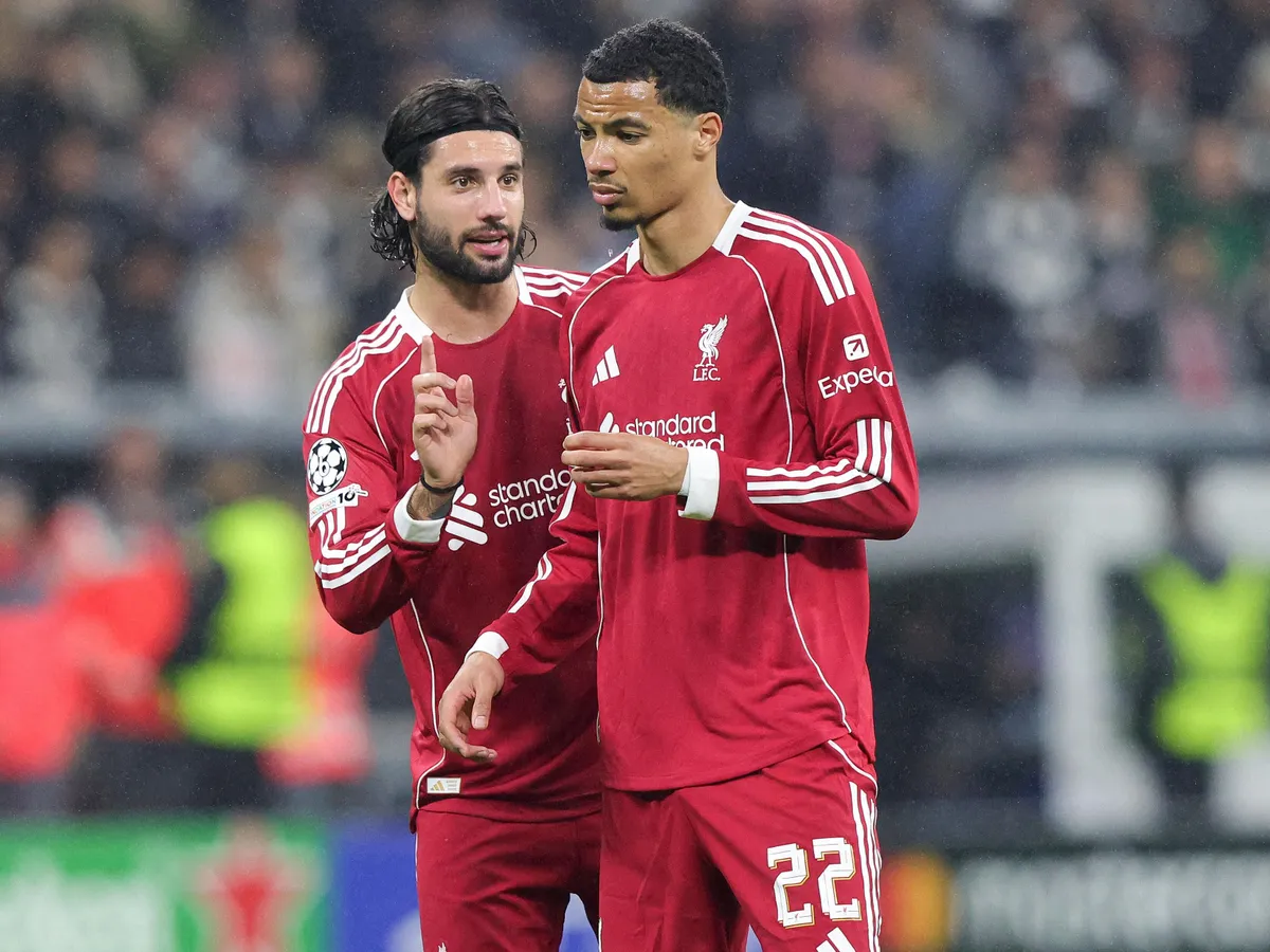 Manapság Szoboszlai és Ekitiké a Liverpool-drukkerek két kedvence Fotó: RALF IBING / firo Sportphoto