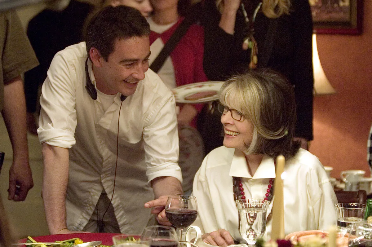 Apr 20, 2005; Hollywood, CA, USA; Image of director THOMAS BEZUCHA on the set of his comedy drama 'The Family Stone' with star DIANE KEATON. Mandatory Credit: Photo by Zade Rosenthal/20th Century Fox/Entertainment Pictures. (Â©) Copyright 2005 by 20th Century Fox