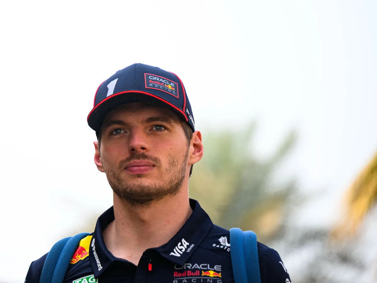 Max Verstappen of Oracle Red Bull Racing participates in FP3 on Yas Island, Abu Dhabi, on December 6, 2025. (Photo by Ahmad AlShehab/NurPhoto) (Photo by Ahmad AlShehab / NurPhoto via AFP)