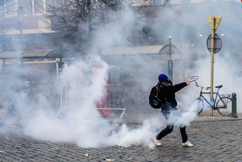 Gazdatüntetés Brüsszelben, GazdatüntetésBrüsszelben, Gazdatüntetés, Brüsszel, mezőgazdaság,