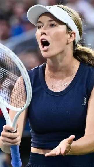 Rettegnek a férfiak a vadítóan szexi, fenékcsapkodó teniszezőnőtől