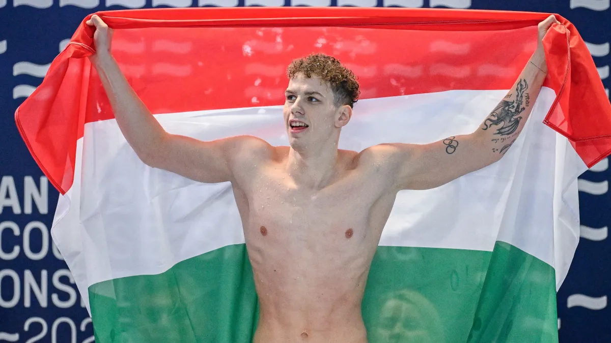 Sárkány Zalán csodát tett, legyőzte a világcsúcstartót rövidpályás úszó Eb-n