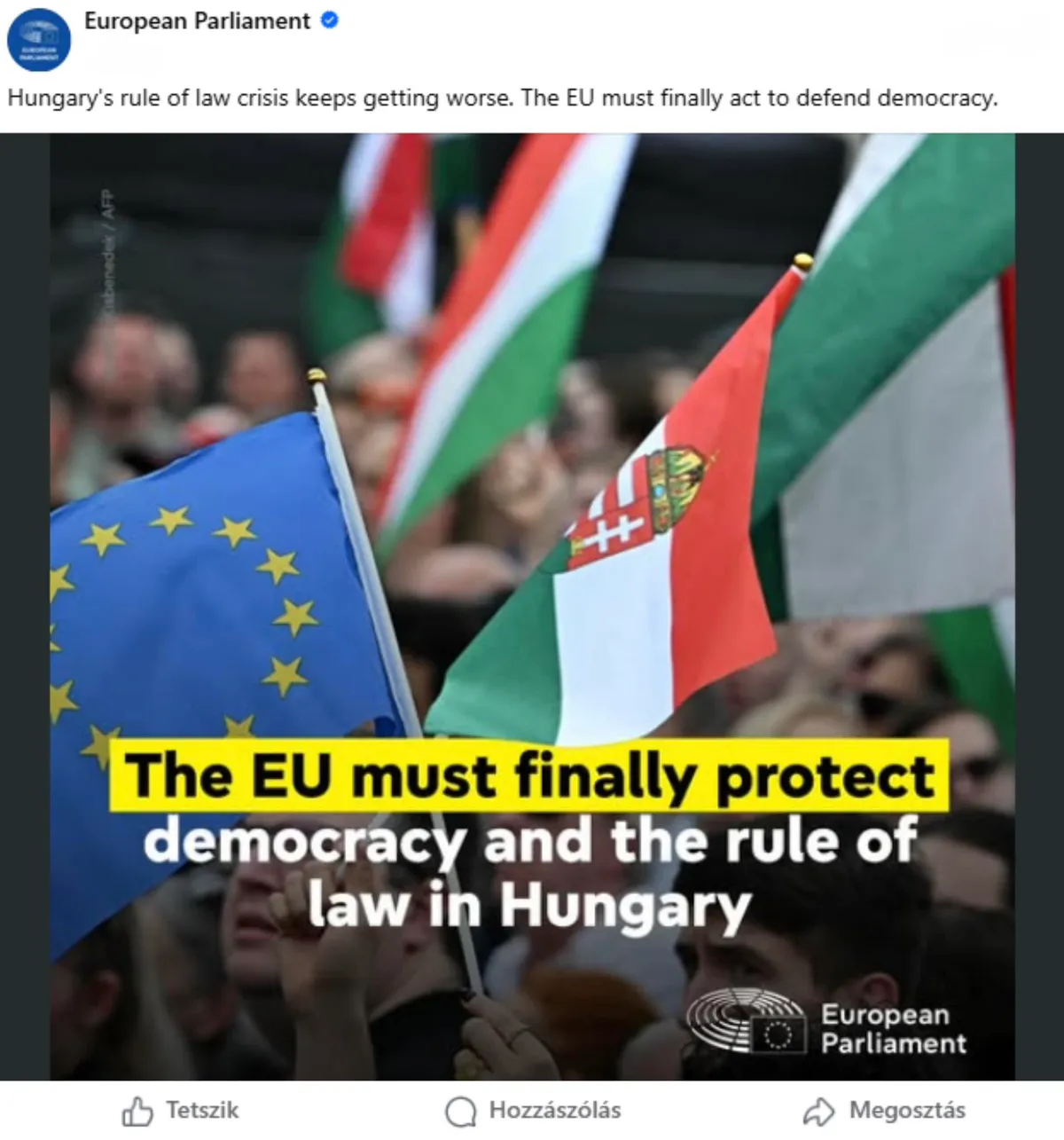 EP, jogállamiság, Brüsszel