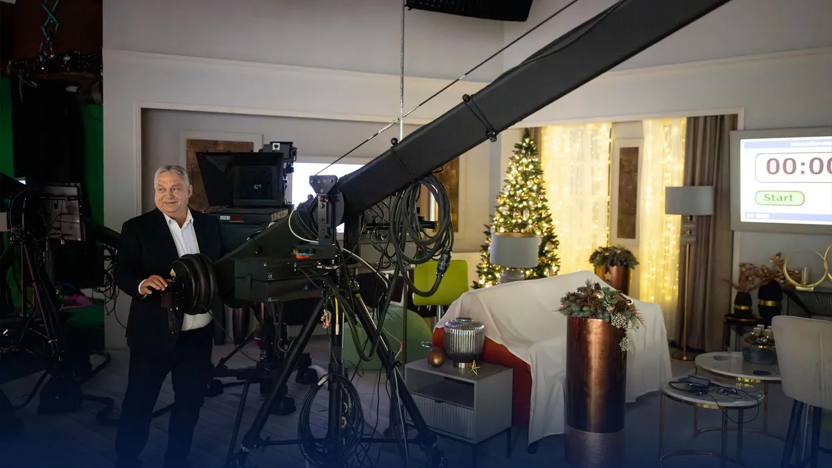 Orbán Viktor operatőrnek állt