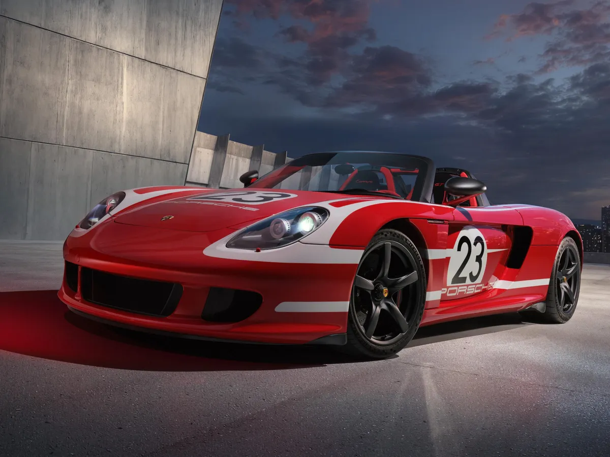 Immár másodszor 0 km-es futásteljesítményű ez a Porsche Carrera GT.