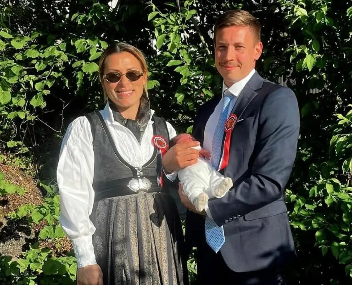 Nora Mörk, a kislánya, Tyra és a párja, Jerry Tollbring. Édesanyaként teljesít világklasszis szinte a norvég válogatottban a női kézilabda-vb-n