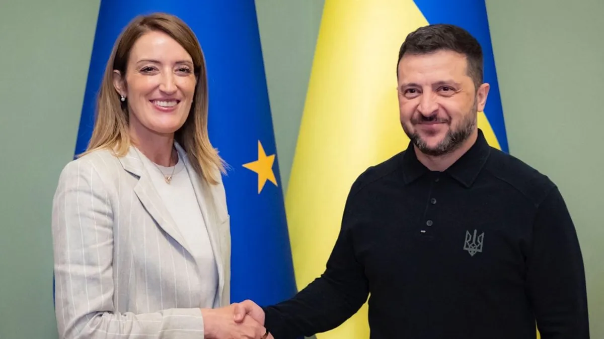 Mindenki sorakozzon fel Zelenszkij mögé! – kiadta a parancsot az EP elnöke Mindenki sorakozzon fel Zelenszkij mögé! – kiadta a parancsot az EP elnöke