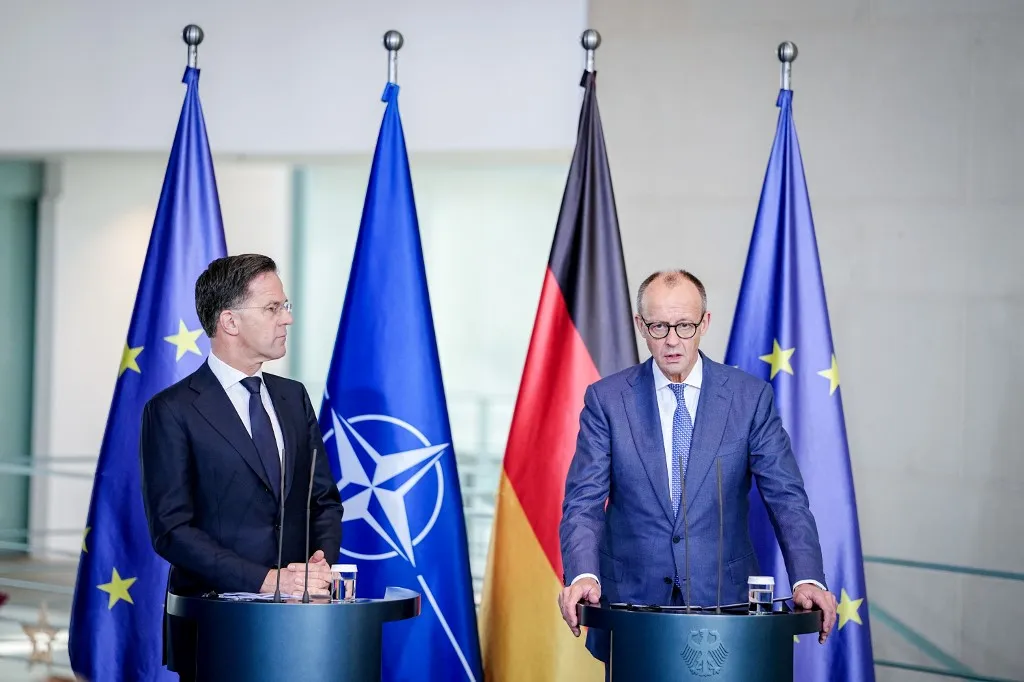 Mark Rutte NATO főtitkár legutóbbi németországi felszólalásában a háborús fenyegetésekre figyelmeztetett