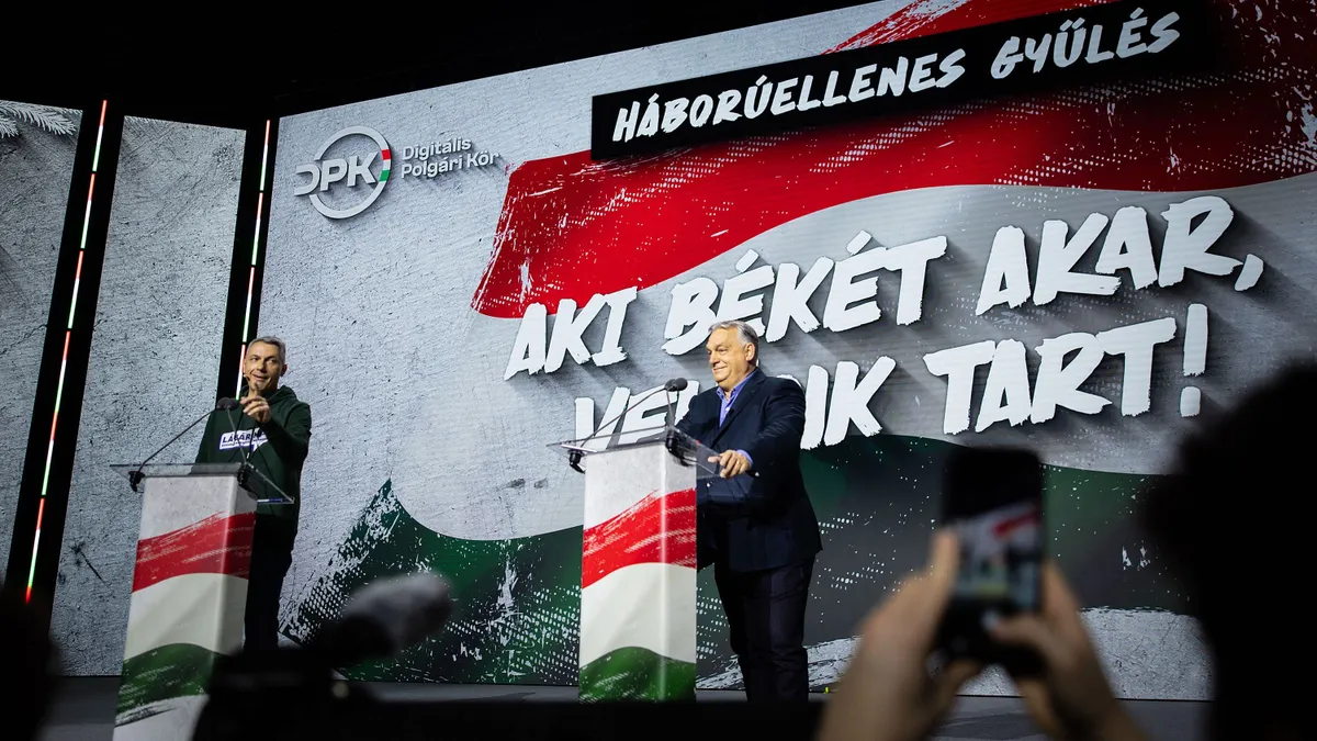 Digitális Polgári Kör, digitális polgári körök, DPK, háborúellenes gyűlés, Szeged, 2025. 12. 20.,  Orbán Viktor, OrbánViktor