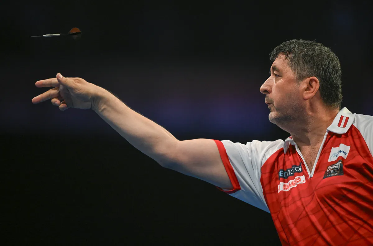 Mensur Suljovic a darts-vb botrányhőse jelenleg