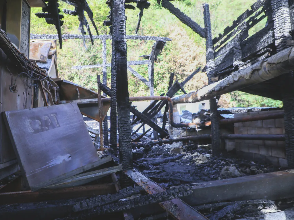 Miskolci barlangfürdő, Miskolcibarlangfürdő, Miskolc, Miskolctapolca, 
 20240928 Miskolc
Bejárást tartottak a leégett Barlangfürd?ben.
Fotó: Mogyorósi Zsolt Pipó MZSP
Észak-Magyarország