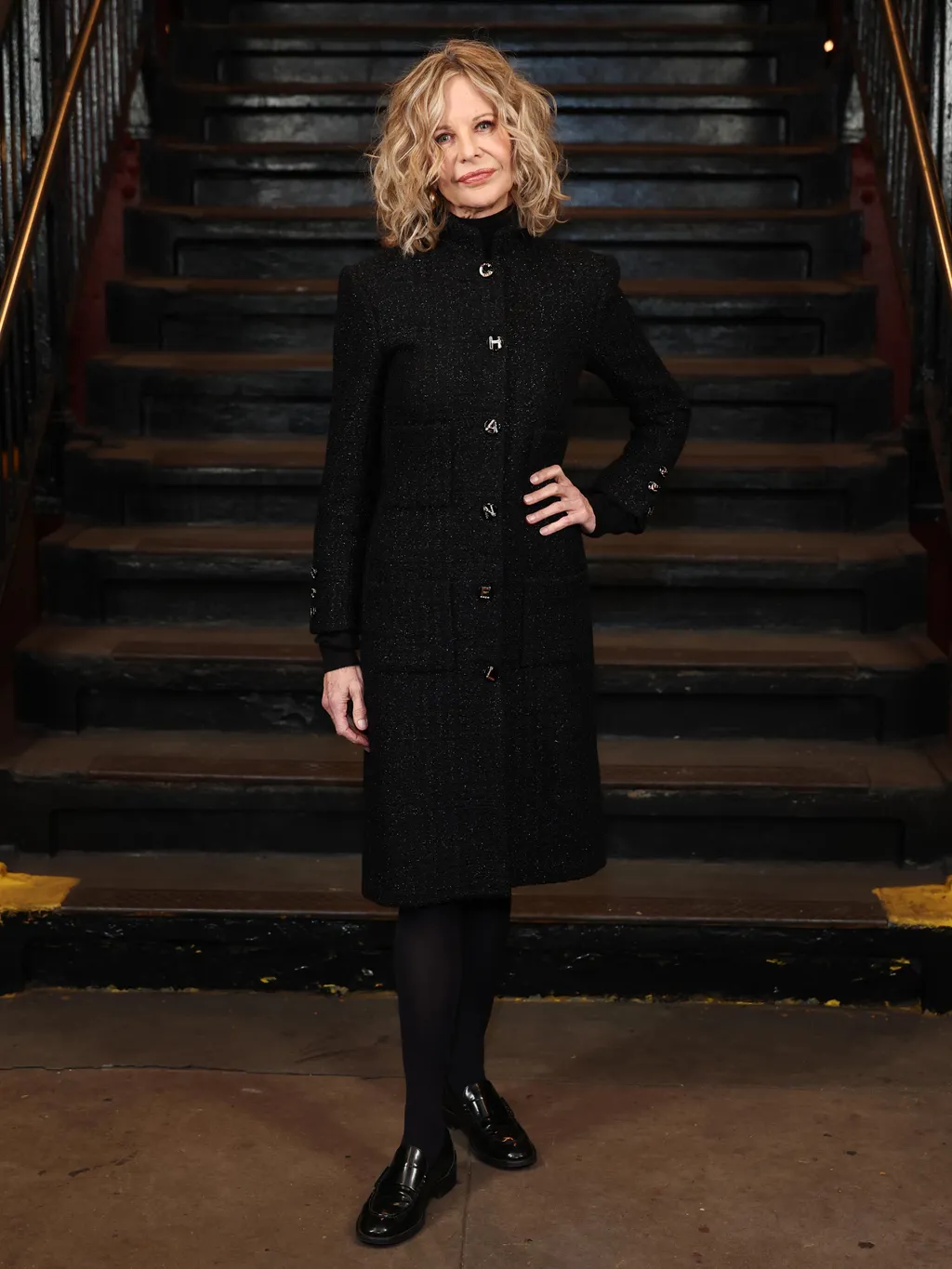 Chanel Métiers d'art show 2026,
NEW YORK, NEW YORK - DECEMBER 02: Meg Ryan attends the CHANEL Métiers d’Art Show 2026 on December 02, 2025 in New York City. (Photo by Cindy Ord/WireImage)