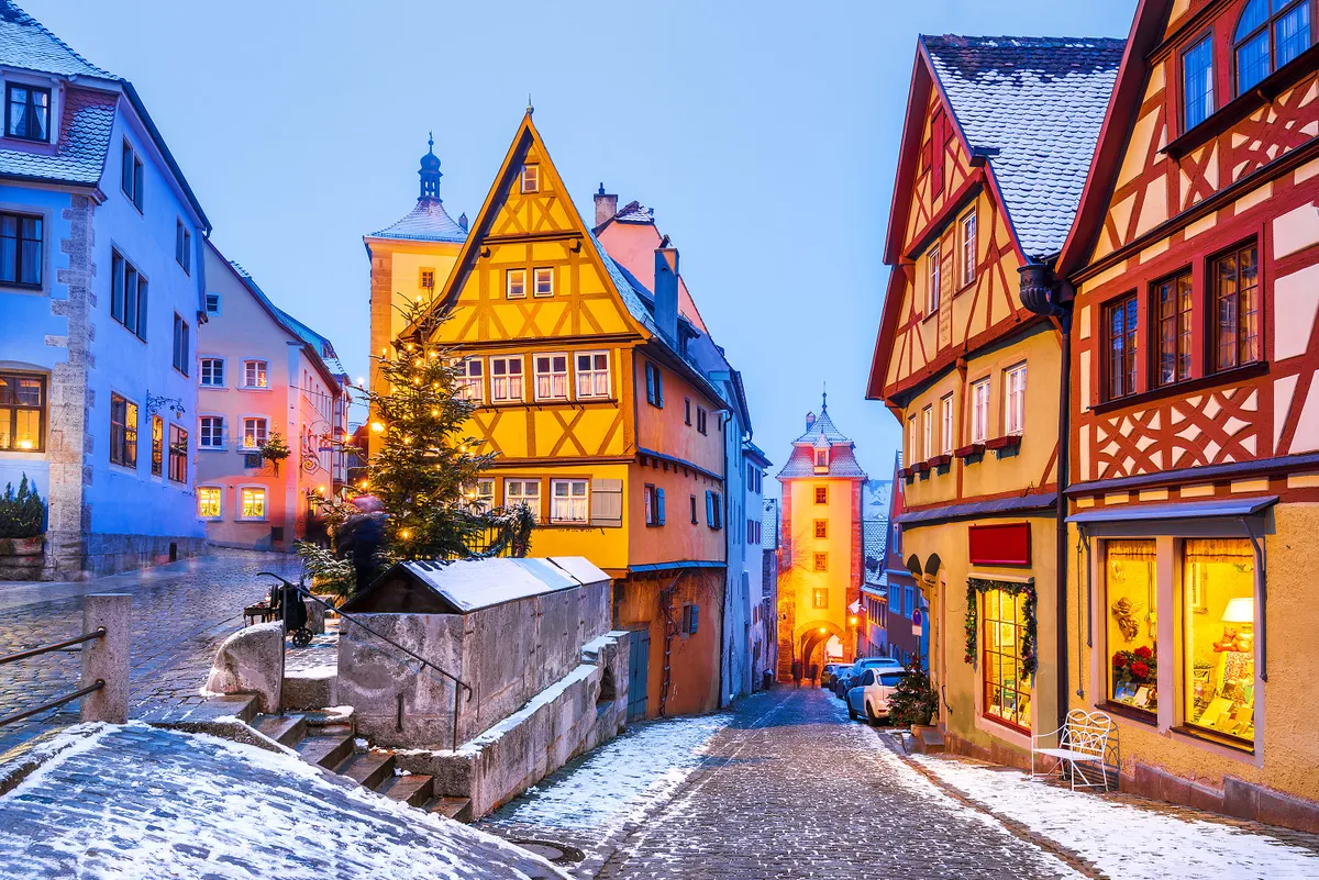 A karácsony városa: Rothenburg