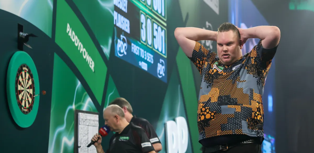A darts-vb-n drámai meccsen búcsúzott Wesley Plaisier