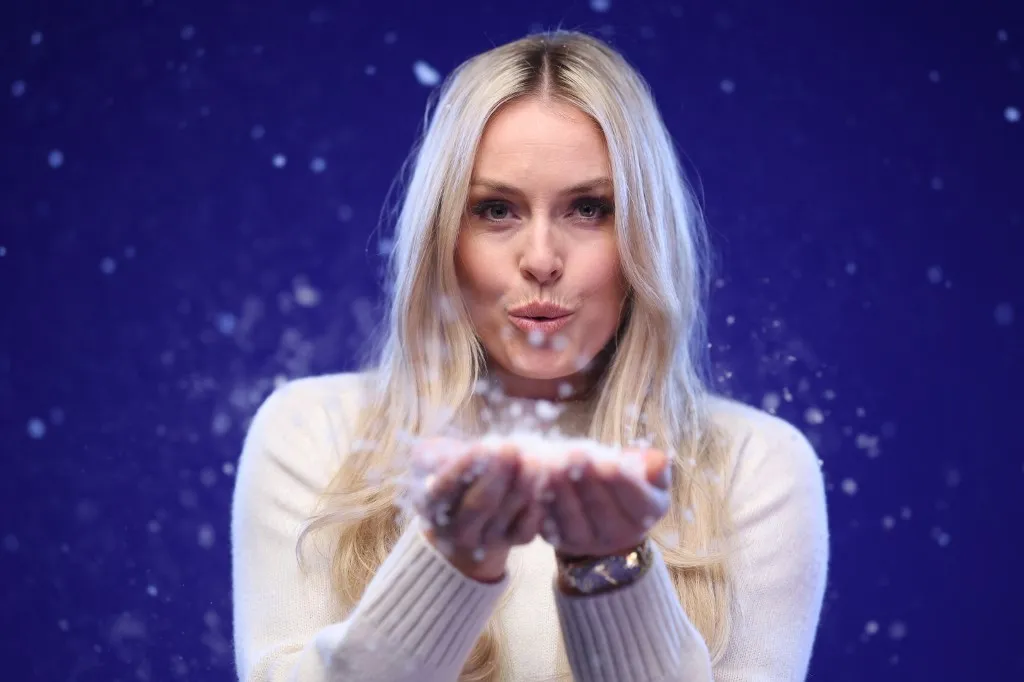 NEW YORK, NEW YORK - OCTOBER 28: Lindsey Vonn poses for a portrait during the Team USA Media Summit ahead of the Milano Cortina 2026 Winter Olympic Games on October 28, 2025 in New York City.   Al Bello/Getty Images/AFP (Photo by AL BELLO / GETTY IMAGES NORTH AMERICA / Getty Images via AFP)