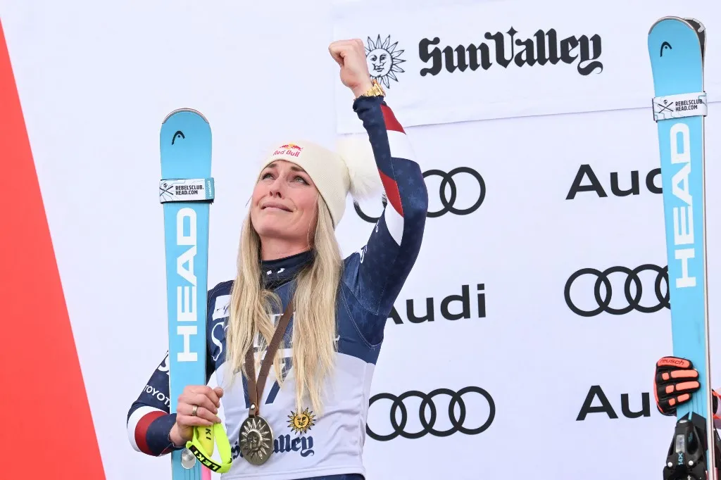Lindsey Vonn márciusban, Sun Valley-ben második hellyel zárta az alpesi sí-idényt