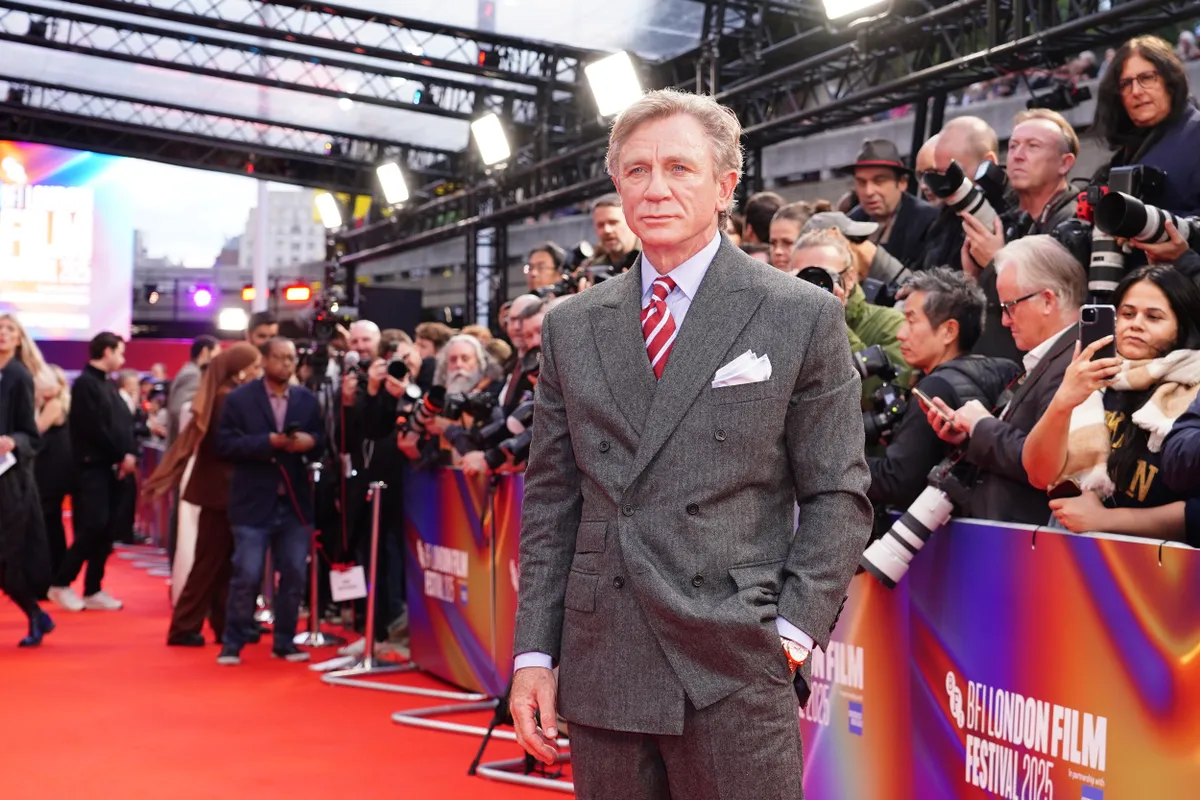 Netflix Daniel Craig attending the international premiere of the third film in the Knives Out series - Wake Up Dead Man: A Knives Out Mystery, at the Southbank Centre, Royal Festival Hall, London, on the opening night of the BFI London Film Festival. Picture date: Wednesday October 8, 2025.