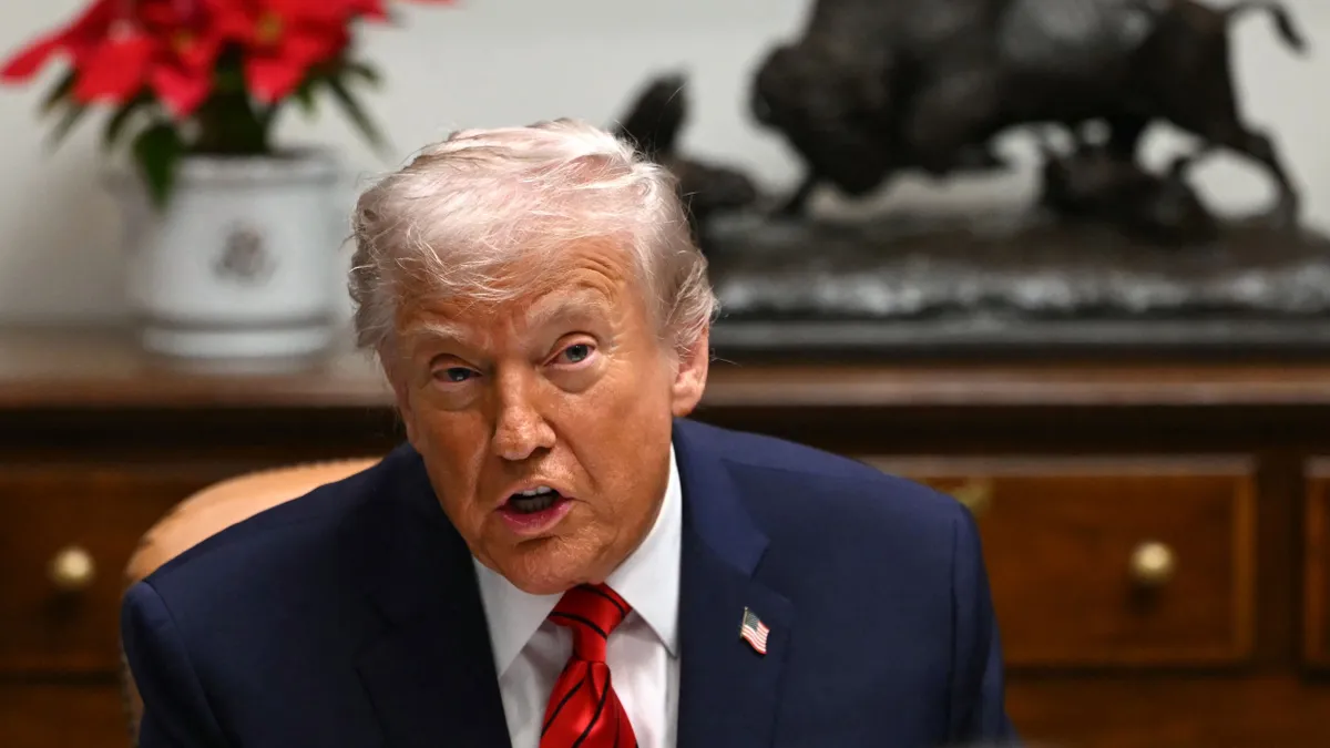 Donald Trump amerikai elnök, vám