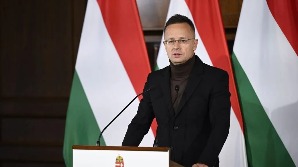 Szijjártó Péter (Fotó: MTI)