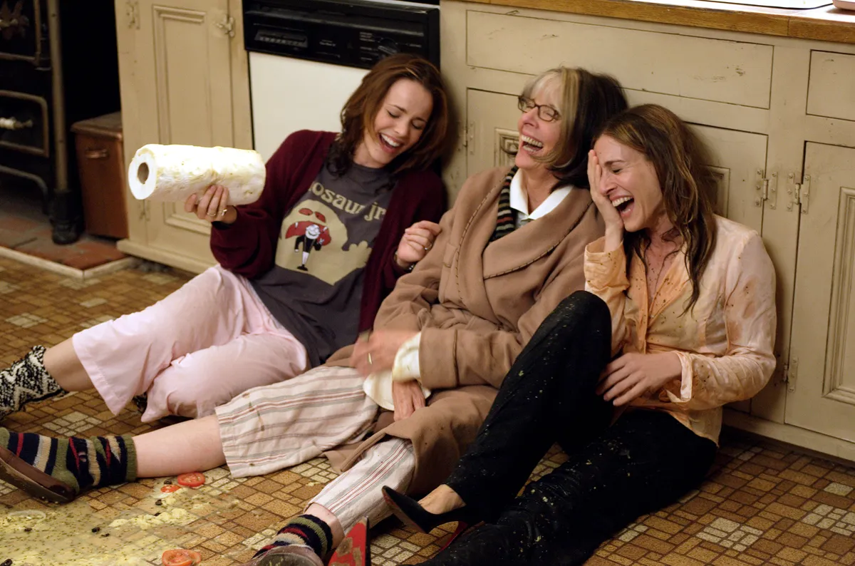 Diane Keaton, Apr 20, 2005; Hollywood, CA, USA; Image from the director Thomas Bezucha's comedy drama 'The Family Stone' starring SARAH JESSICA PARKER as Meredith Morton, DIANE KEATON as Sybil, and RACHEL MCADAMS as Amy. Mandatory Credit: Photo by Zade Rosenthal/20th Century Fox/Entertainment Pictures. (Â©) Copyright 2005 by Courtesy of 20th Century Fox