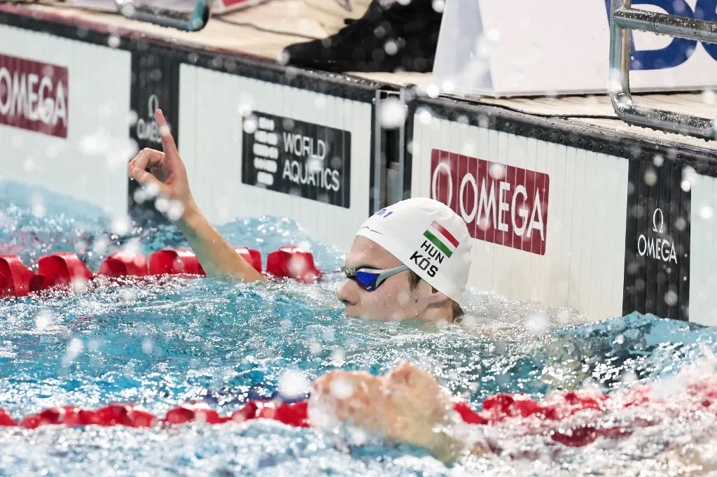 Kós Hubert 100 méteres hátúszásban is nyert az US Openen