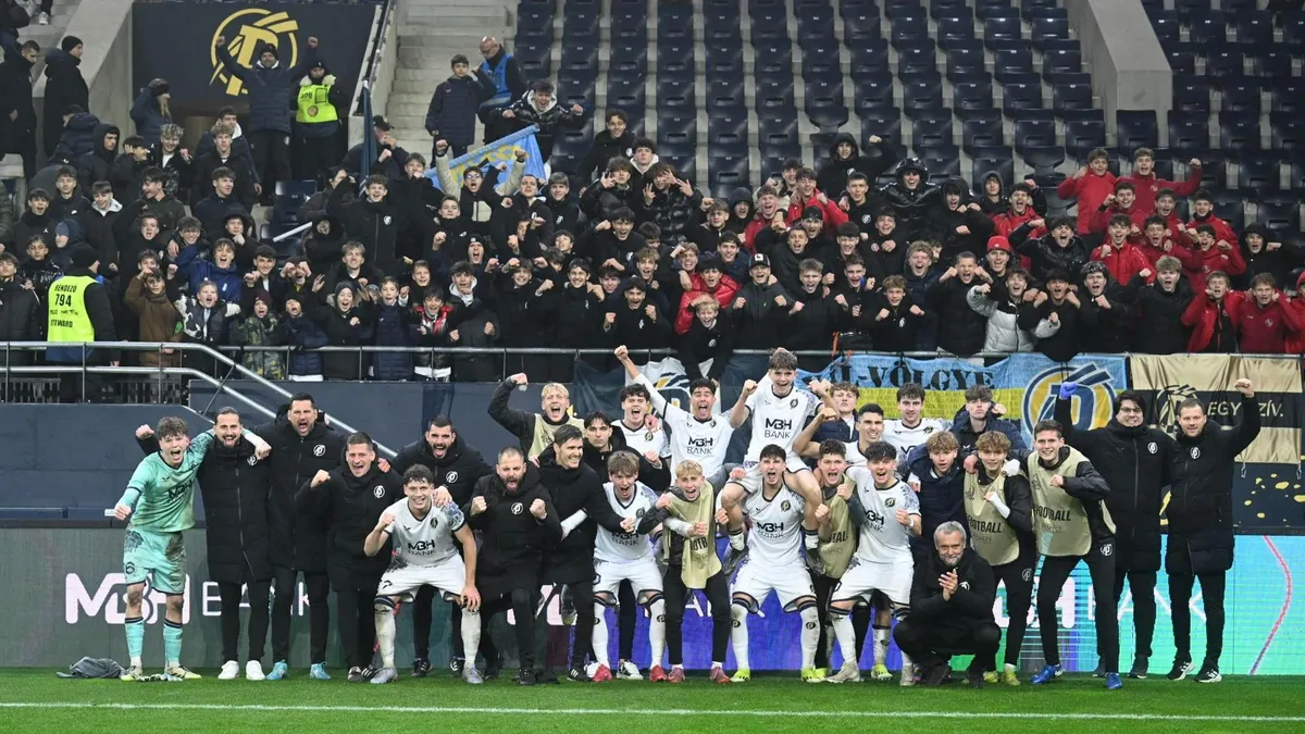 Óriási sikert aratott a Puskás Akadémia a román csapat ellen a BL-ben – videó