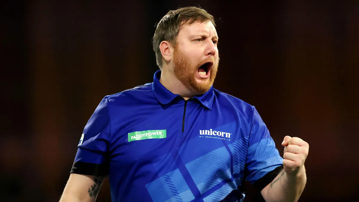 Cameron Menzies nevéhez fűződött a darts-vb egyik legbotrányosabb jelenete