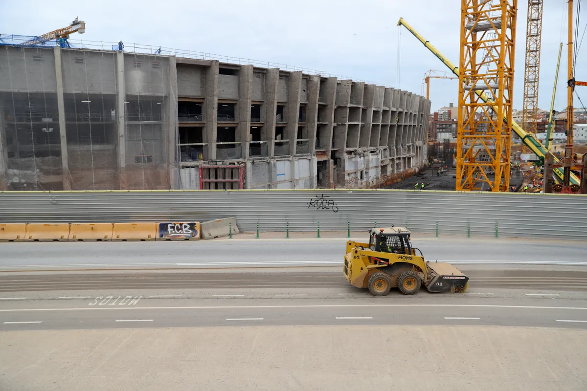 Nagyszabású munkálatok otthona a Barcelona stadionja