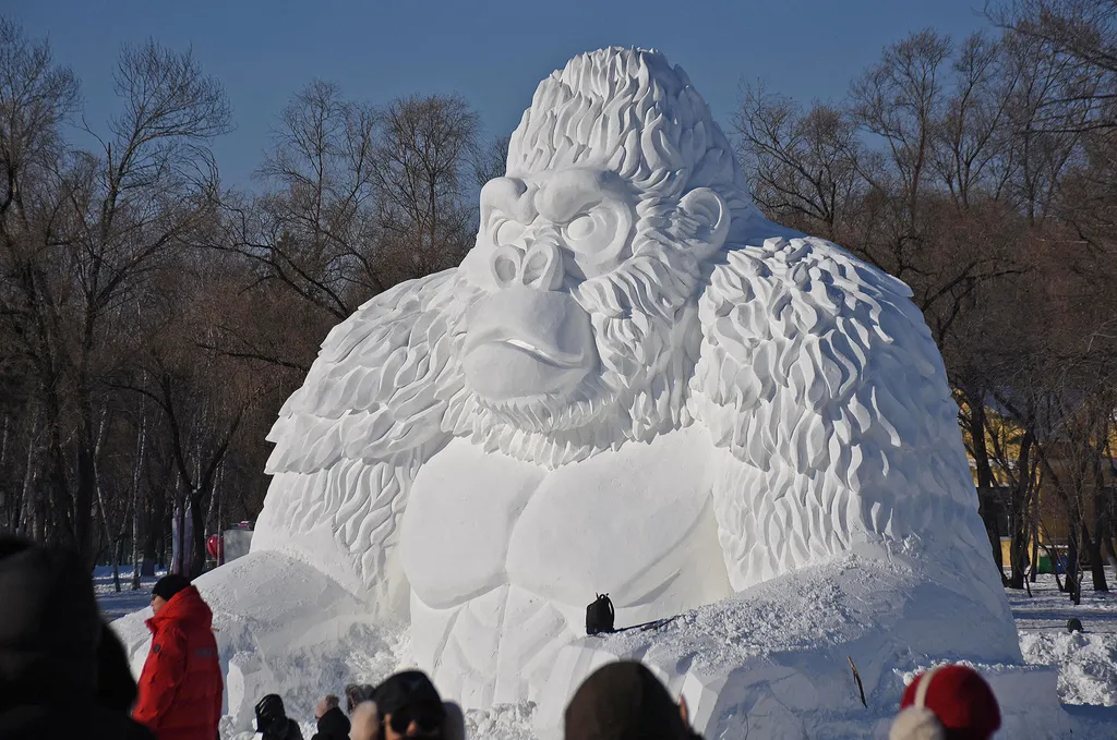 Harbini, Jég- és Hófesztivál, Kína, tél, évszakok