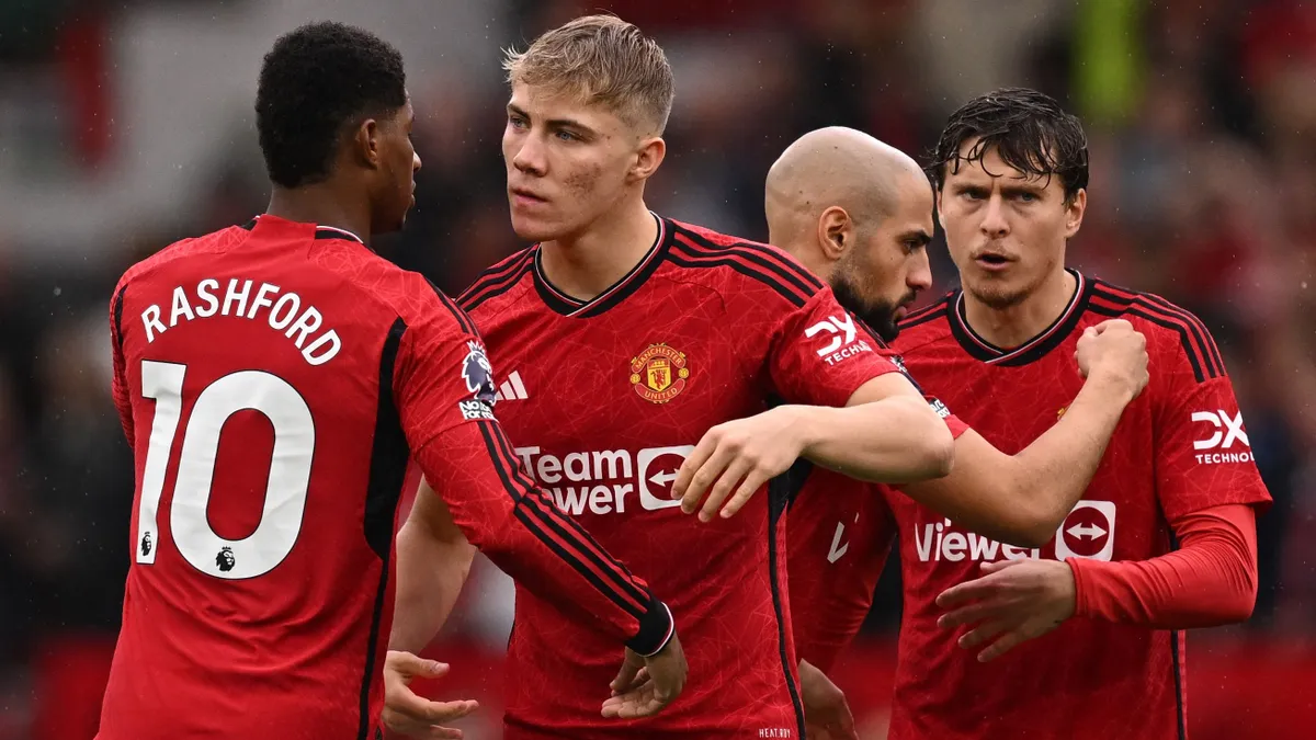 Rasmus Højlund nem volt túl sikeres a Manchester Unitednál