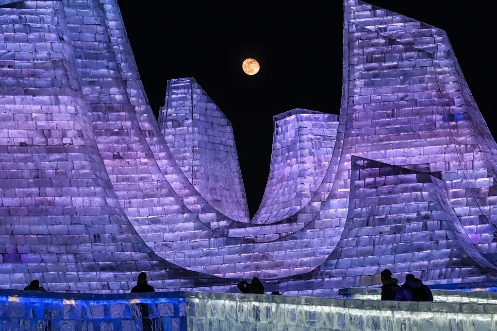 Harbini, Jég- és Hófesztivál, Kína, tél, évszakok