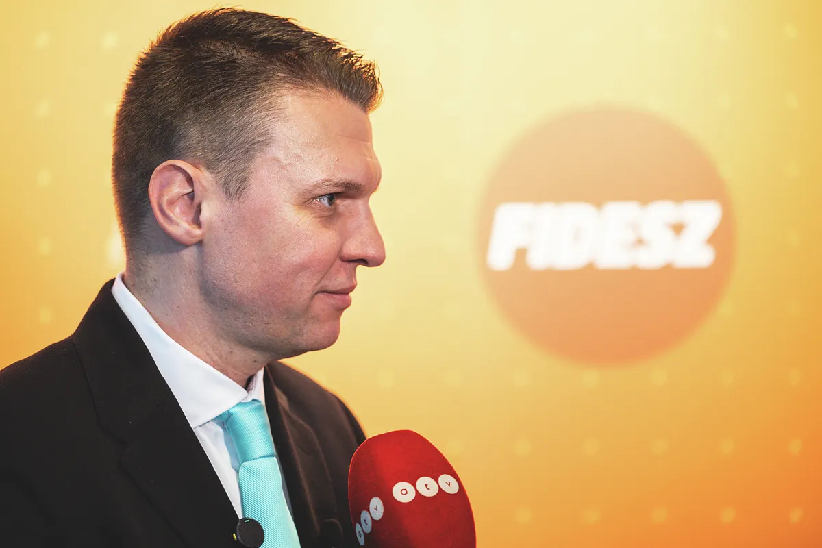 Menczer Tamás a Fidesz–kongresszuson (Fotó: Ladóczki Balázs)