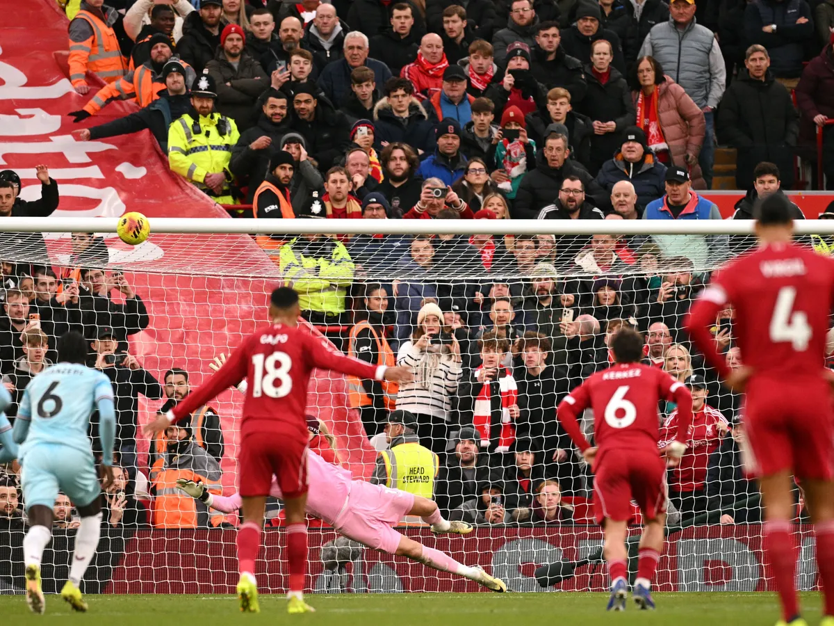 Szoboszlai Dominik először hibázott 11-est a Liverpoolban