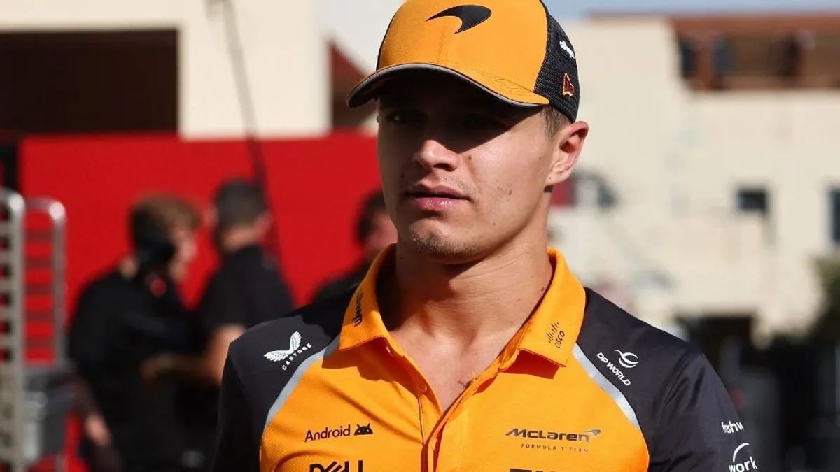 Lando Norrisnak szürreális élményben volt része