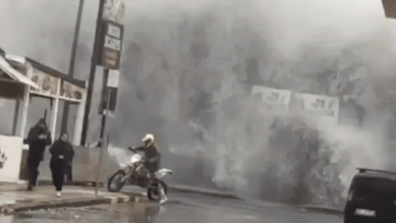 Brutális erejű vihar sújtott le Szicíliában, videón a káosz Kép