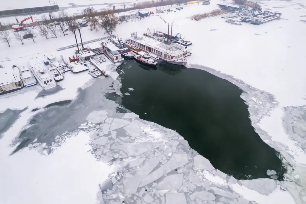 Lenyűgöző képeken a befagyott Tisza-tó és környéke, Tiszató, időjárás, tél, galéria, 2026