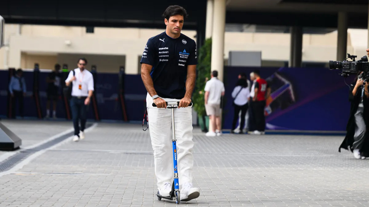 Carlos Sainz, a Williams spanyol versenyzője nem a klasszikus befektetési utat választja 