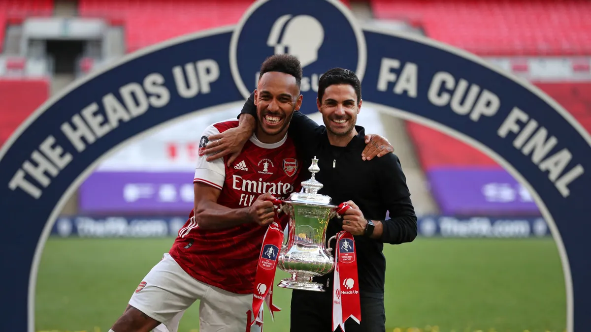Az Arsenal legutóbb Pierre-Emerick Aubameyang vezérletével nyert FA-kupát