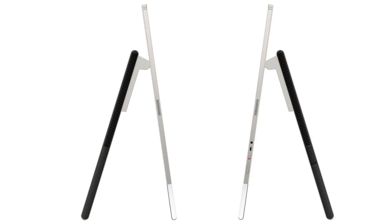 Oldalnézetből is légies a Lenovo asztali számítógépe