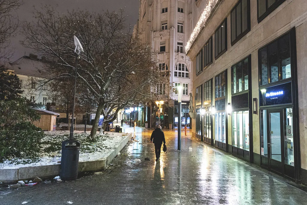 Újévi takarítás, szilveszter, szemét, Bdapest, belváros
