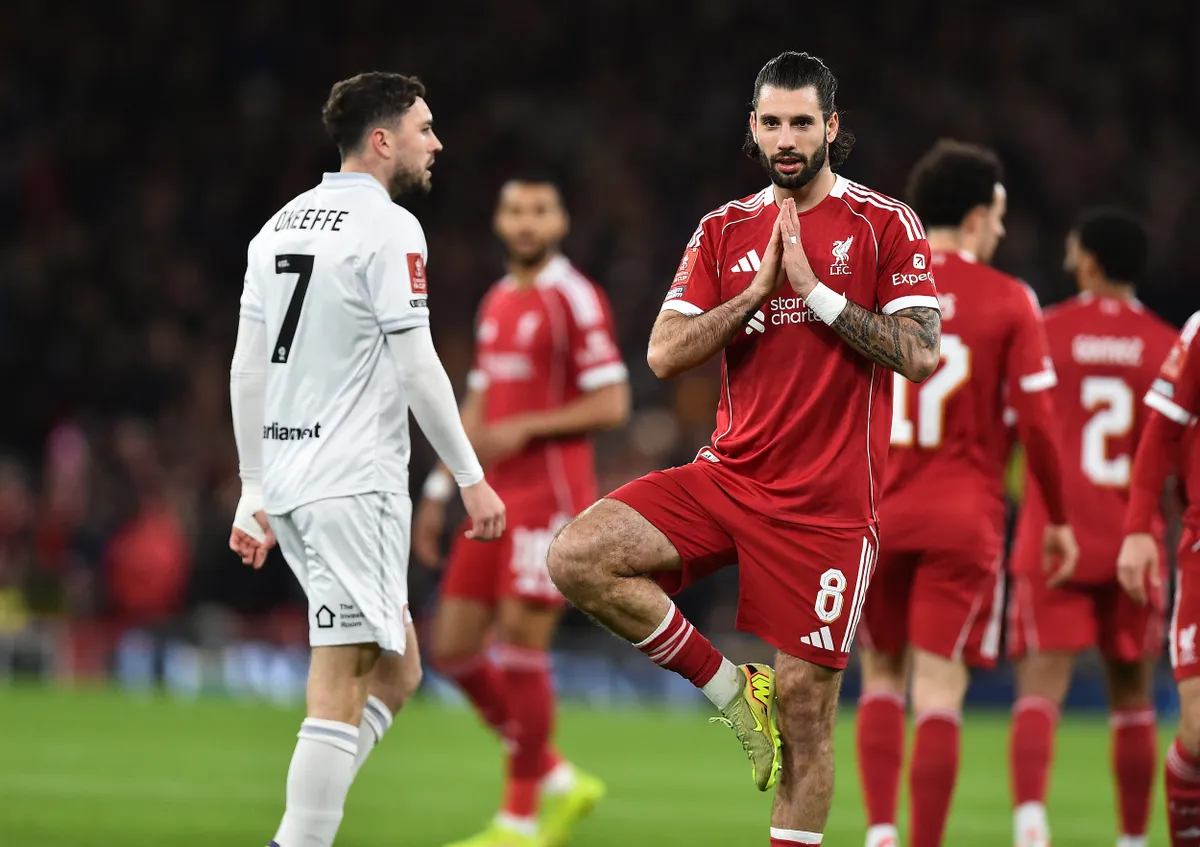 Szoboszlai Dominik új gólörömmel jelentkezett a Barnsley elleni FA-kupa meccsen