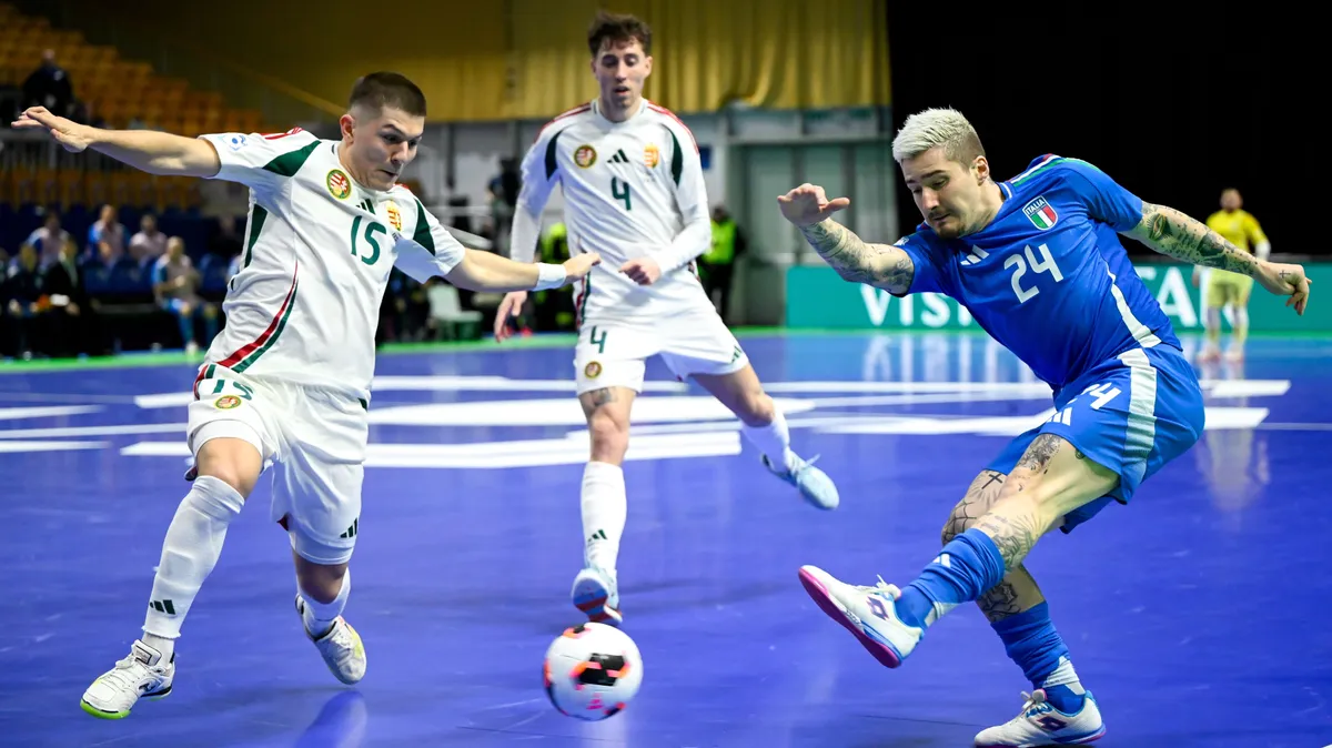 A torna gólját lőhette a magyar válogatott az olaszoknak a futsal-Eb-n – videó