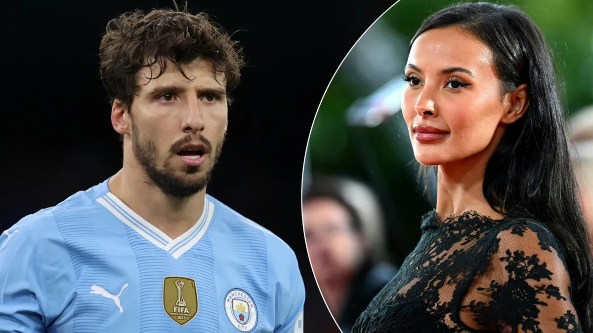 Rúben Dias és csodaszép barátnője, Maya Jama