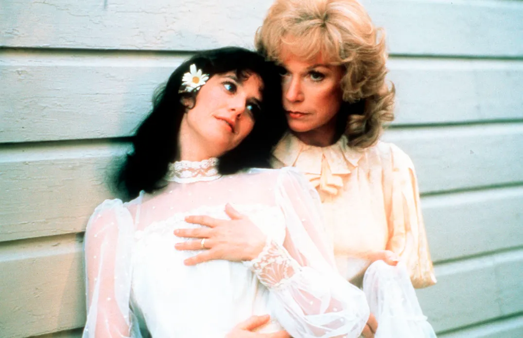 'Terms of Endearment' by James L Brooks; starring Debra Winger, Shirley MacLaine. Made in USA, 1983.