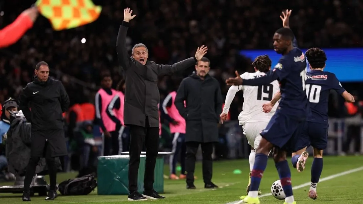 A PSG megalázó vereségénél csak Luis Enrique reakciója volt furcsább