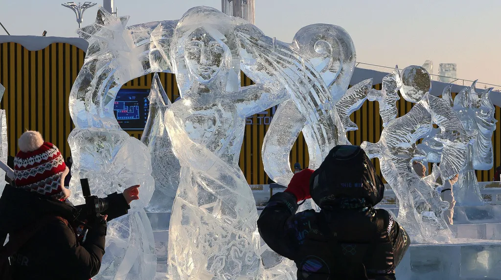 Harbini, Jég- és Hófesztivál, Kína, tél, évszakok