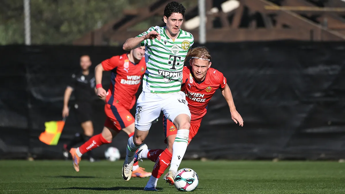 A Fradi nem bírt a Rapid Wiennel